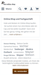 Mobile Screenshot of hut-online-shop.de